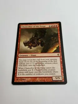 MTG - 1x Chancellor of the Forge - New Phyrexia - NM - Rare Red - Magic - 2011 - Image 3