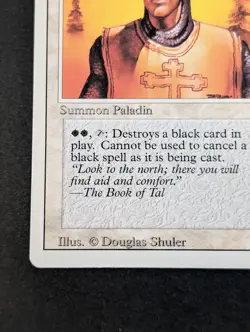 MTG - Northern Paladin - Revised 3rd Edition NM/LP - Vintage Magic The Gathering - Image 3