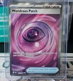 Pokemon TCG Perfect Order Wondrous Patch 117/088 Ultra Rare Full Art Trainer - Image 1