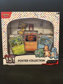 Pokemon TCG: Scarlet & Violet 151 Poster Collection Factory Sealed Box - Image 1
