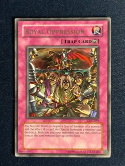 Yugioh! 1x Royal Oppression LOD-091 Rare Unlimited M/NM! - Image 1