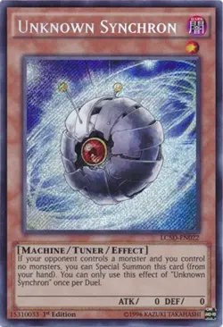 Yugioh! MP Unknown Synchron - LC5D-EN022 - Secret Rare - 1st Edition Moderately - Image 1