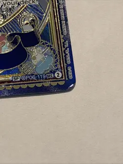 SANJI OP06-119 SP ONE PIECE A FIST OF DEVINE SPEED ENGLISH Full Art Holo - Image 3