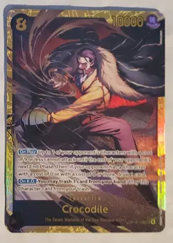 One Piece TCG OP14-120 Crocodile - The Azure Sea's Seven - Image 1