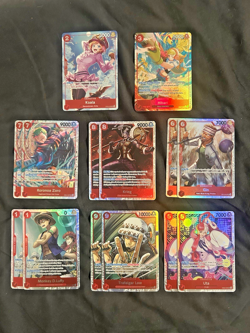 Nefeltari Vivi EB03-001 L Alt Art English One Piece LOT 20X RED Zoro Luffy 20x - Image 3