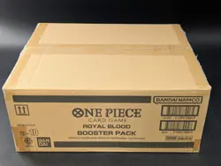 One Piece OP-10 Royal Blood English 12 Booster Box Case Factory Sealed - Image 1