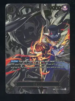 One Piece English OP07-118 Sabo SP Special Alternate Art Secret Rare - Image 1