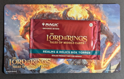 MTG - The Lord of the Rings Realms & Relics Box Topper Pack Sealed Pack - New - Image 1