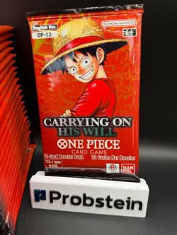 Lot of (24) One Piece TCG OP-13 Carrying On His Will Booster Packs SEALED EN - Image 2