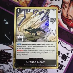 Ground Death OP14-096 R - The Azure Sea's Seven English One Piece - Image 1