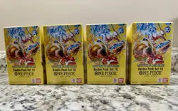 One Piece Adventure on Kami's Island Double Pack Set Vol 10 OP15-EB04 Lot Of 4 - Image 1