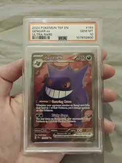 Pokemon TCG - Gengar EX 193/162 Temporal Forces - PSA 10 - Image 2