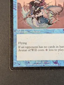 MTG - 1x Avatar of Will - Prophecy - MP - Rare Blue - Magic The Gathering - #30 - Image 3