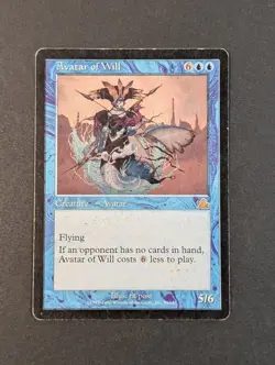 MTG - 1x Avatar of Will - Prophecy - MP - Rare Blue - Magic The Gathering - #30 - Image 4