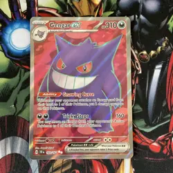 Gengar ex 193/162: Full Art Ultra Rare - Temporal Forces - Pokemon TCG - Image 1