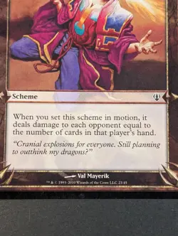 MTG - 1x Know Naught but Fire - Oversize - NM/LP - Magic the Gathering - #23 - Image 5