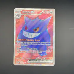 Gengar EX Holo Pokemon Card 193/162 Sv05: Temporal Forces - Image 1