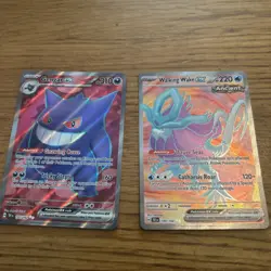 Gengar ex 193/162 Pokemon TCG Temporal Forces & walking wake Ultra Rare Full Art - Image 1