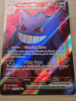 Pokemon TCG - Temporal Forces - Gengar ex English 193/162 UR - Image 3