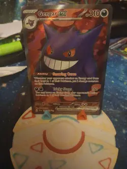Pokemon TCG Gengar EX 193/162 Temporal Forces - Image 1