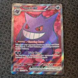 Pokemon TCG Gengar EX Full Art 193/162 Temporal Forces - Image 1