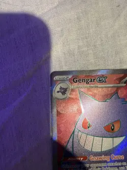 Pokemon Gengar EX Holo TCG SV05 Temporal Forces 193/162 - Image 2
