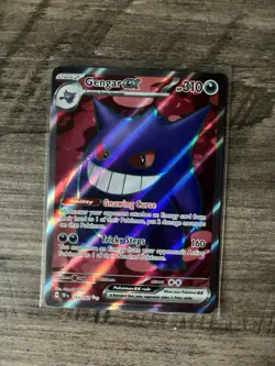 Pokemon TCG Gengar EX Temporal Forces Ultra Rare Card 193/162 Scarlet & Violet - Image 1
