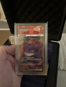 Pokemon Gengar EX Full Art TCG Temporal Forces 193/162 Card - Image 1