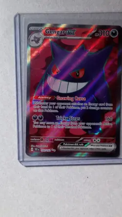 Pokemon Gengar ex Full Art Holo Ultra Rare SV05: Temporal Forces 193/162 310HP - Image 1