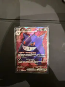 Pokemon Gengar EX Full Art TCG Temporal Forces 193/162 Card Near Mint - Image 1