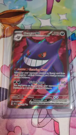 Pokemon Gengar EX Holo TCG SV05 Temporal Forces 193/162 - Image 1
