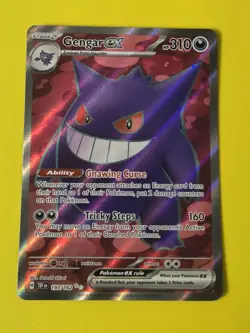 Pokemon TCG - Gengar EX Temporal Forces - 193/162 - Illustration Rare 193/162 - Image 1