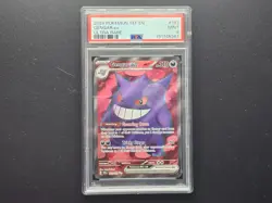 Pokemon Gengar ex 193/162 SV05: Temporal Forces Ultra Rare Holo PSA 9 - Image 1