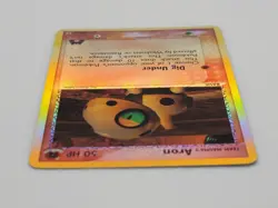 Team Magma’s Aron 59/95 EX Team Magma vs Team Aqua Reverse Holo Pokemon Card NM - Image 4