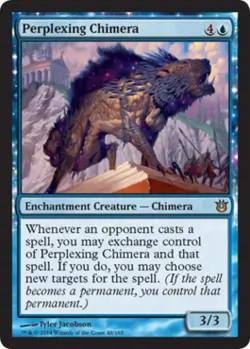 Perplexing Chimera -Foil Medium Play MTG Born of the Gods - Image 1