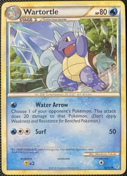 Wartortle 42/95 Unleashed Regular - Pokemon Card - Image 1