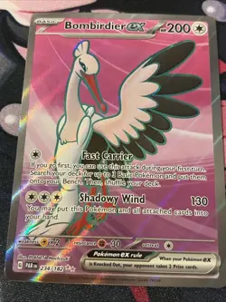 Bombirdier ex - 234/182 - Ultra Rare - Paradox Rift - Pokemon Card - NM (OR9) - Image 1