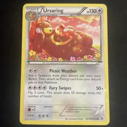 Ursaring RC16/RC25 Radiant Collection Pokemon Card Common Legendary Treasures - Image 1