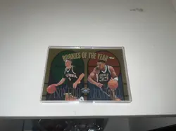 1995 Classic Assets Gold Rookies of the Year Gold Card Jason Kidd Grant Hill #R. - Image 1