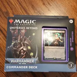 Magic: The Gathering Warhammer 40,000 Necron Dynasties Commander Deck 100 Cards - Image 1