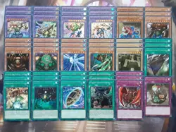 Yugioh Complete Gate Guardian Deck 52 Cards Combined Thunder Wind**HOT** + Bonus - Image 1