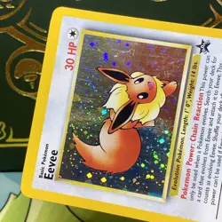 Pokemon Card: Eevee Holo Black Star Promo 11/53 LP - Image 3