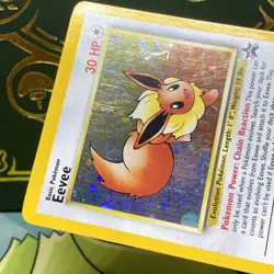 Pokemon Card: Eevee Holo Black Star Promo 11/53 LP - Image 4