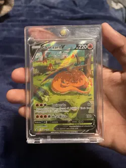Pokemon TCG Charizard v SWSH260 Sword & Shield Promo Card - Image 1
