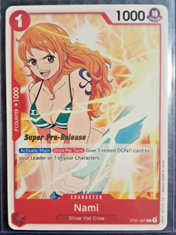 2022 NAMI ST01-007 Super Pre-Release GOLD STAMPED 1ST CARDS - Image 1