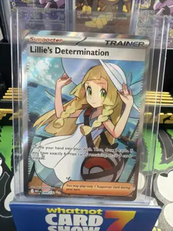 Pokemon TCG Mega Evolution Lillie’s Determination Full Art Trainer Card 169/132 - Image 1