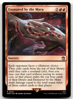 Ensnared by the Mara #84 (NM) Doctor Who WHO Magic MTG - Image 1