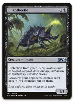 Blightbeetle #87 (LP) Core Set 2020 M20 Magic MTG - Image 1