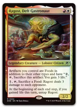 Ragost, Deft Gastronaut #224 (Foil) (NM) Edge of Eternities EOE Magic MTG - Image 1