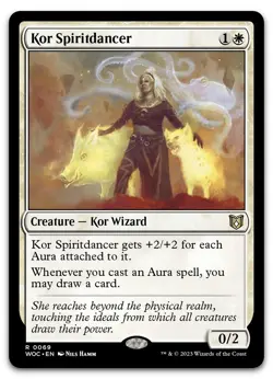 Kor Spiritdancer #69 (NM) Wilds of Eldraine WOC Magic MTG - Image 1